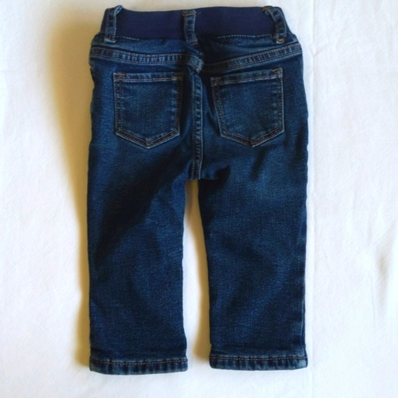 babyGap gap for good lined straight leg denim jeans 12-18 months baby girl - Picture 8 of 9